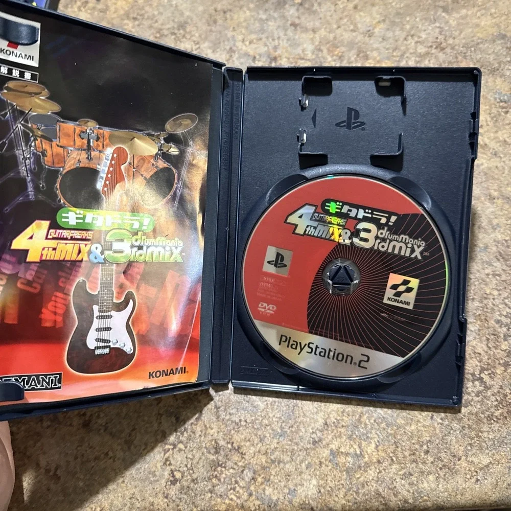 GUITAR FREAKS 4th MIX and Drummania 3rd MIX PS2 Playstation 2 For JP p2